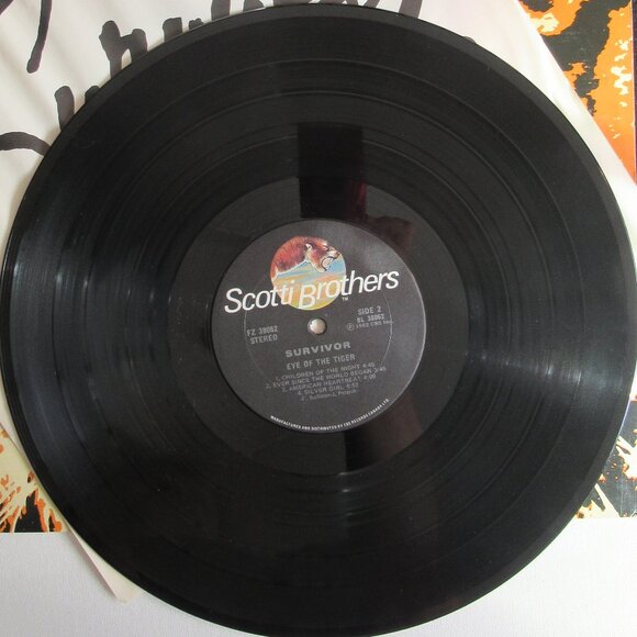 Survivor, Eye of the Tiger, VG+, Vintage, Vinyl, Album, Music - Picture 4 of 7